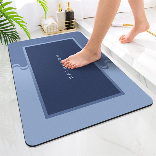 Olvídate de Resbalones con el Tapete Superabsorbente Antideslizante